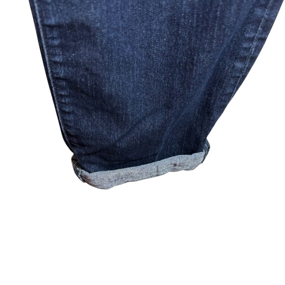 Calvin Klein Jeans Womens 14x30 Dark Indigo Straight Leg Denim Blue Pants #705 - Picture 6 of 12